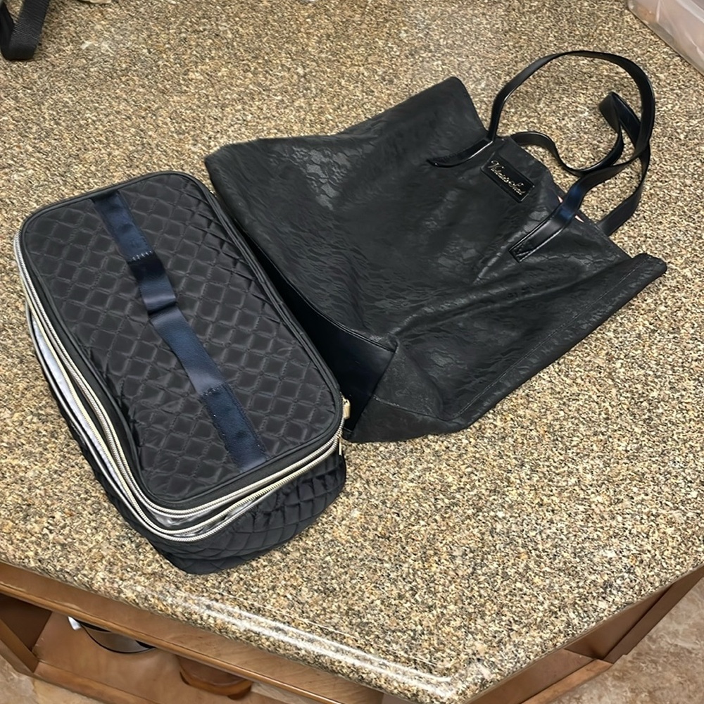 Make up bag and tote